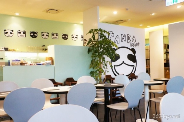 台湾 台北のARANZI Cafe 3号店の店内写真